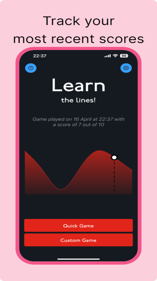 #6. Learn The Lines (iOS) 由: Alexander Clay
