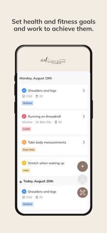 Nancy Di Nino Fitness screenshot