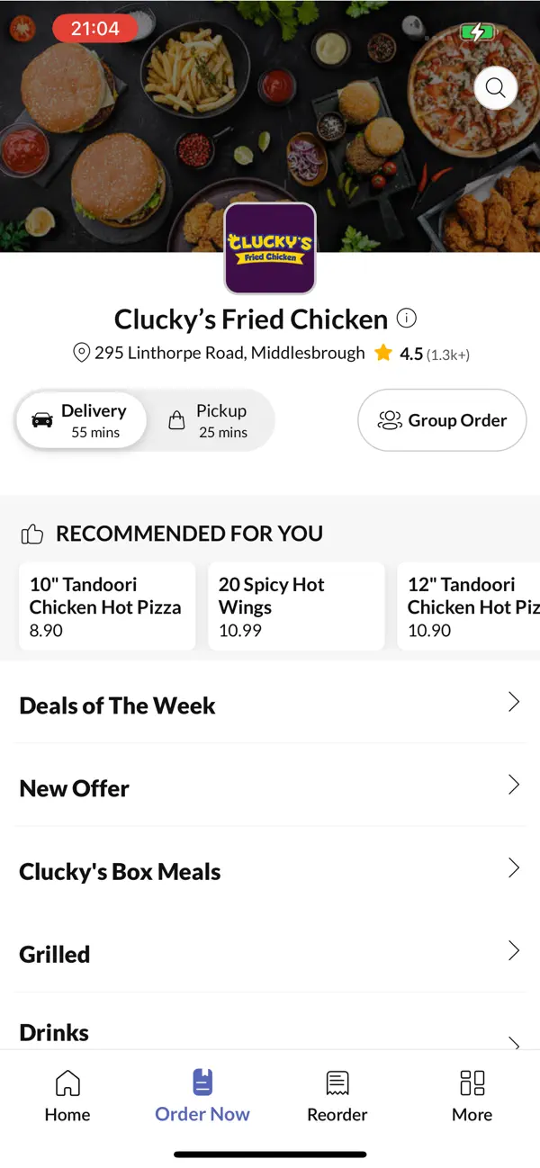 Screenshot #2 pour Clucky’s Fried Chicken