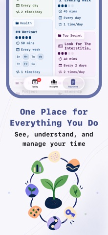 Rise: Routine Planner iPhone screenshot