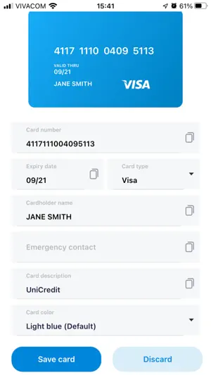 Card Wallet Pro screenshot 3