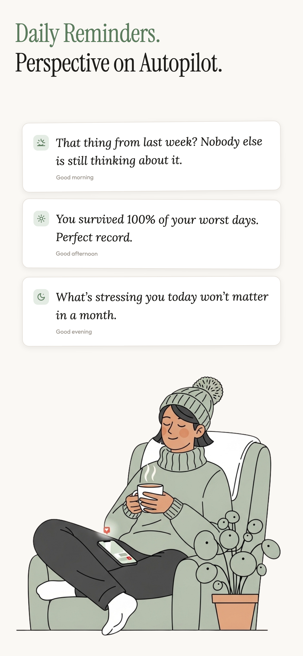 Unworried: Stop Overthinking screenshot 7