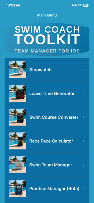 Swim Coach Toolkit Screenshot 1 of 10