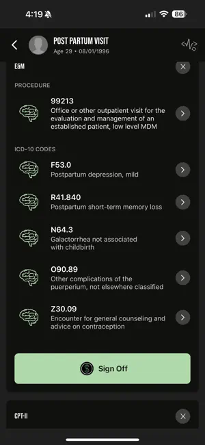 MyMedicalScribe screenshot 3