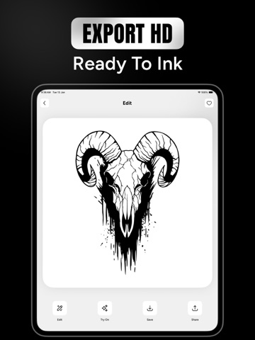 AI Tattoo Generator - Creator iPad screenshot