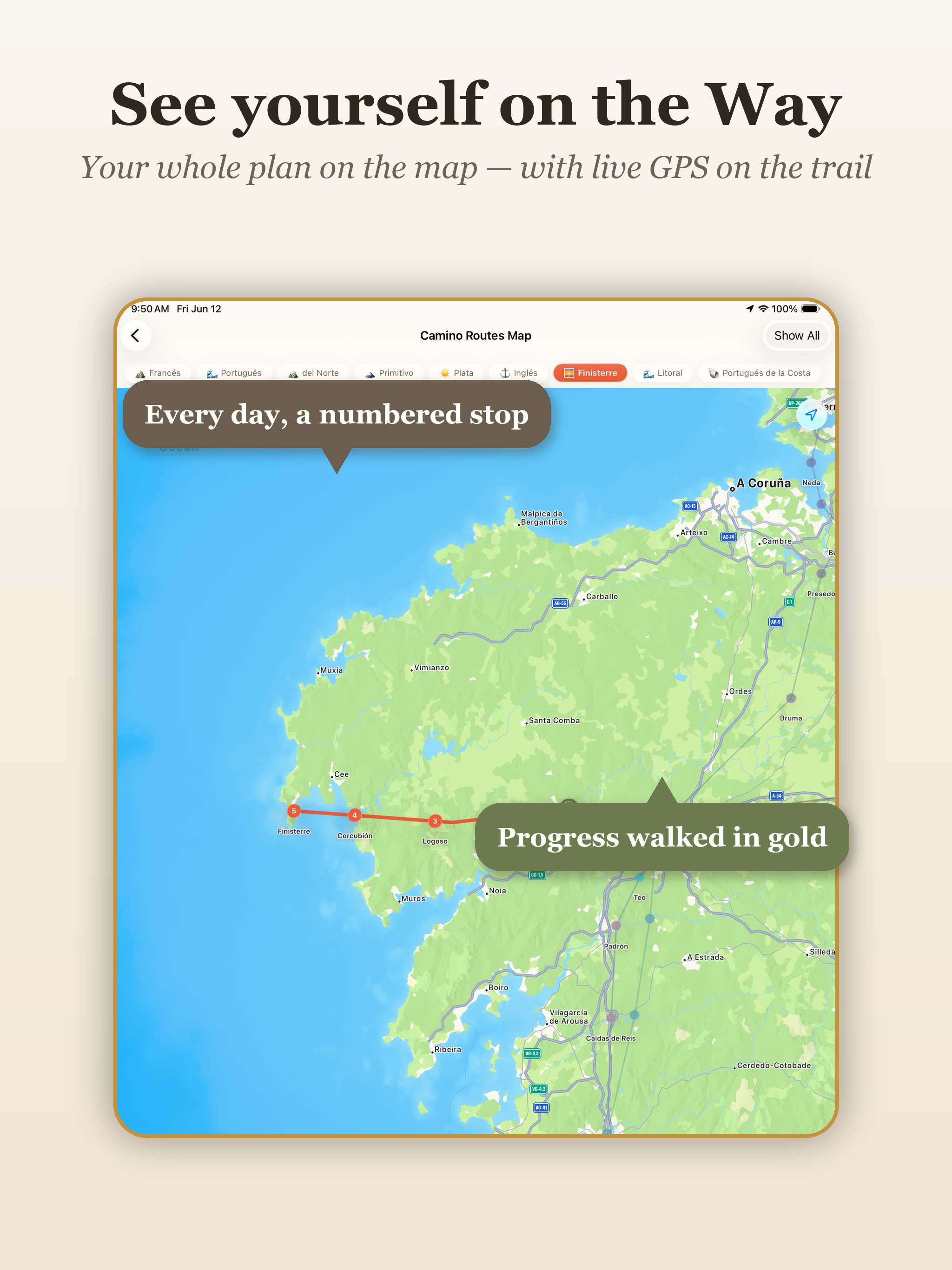 Pilgrims Camino Companion screenshot 11