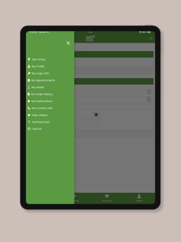 Bogey Room iPad screenshot
