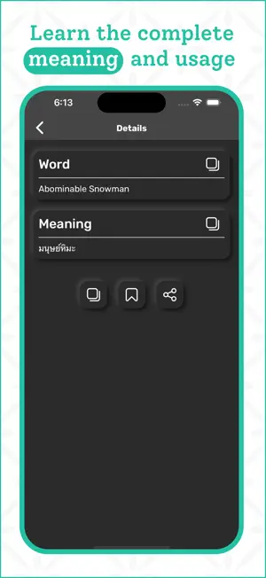 Thai | Thai Dictionary screenshot 3
