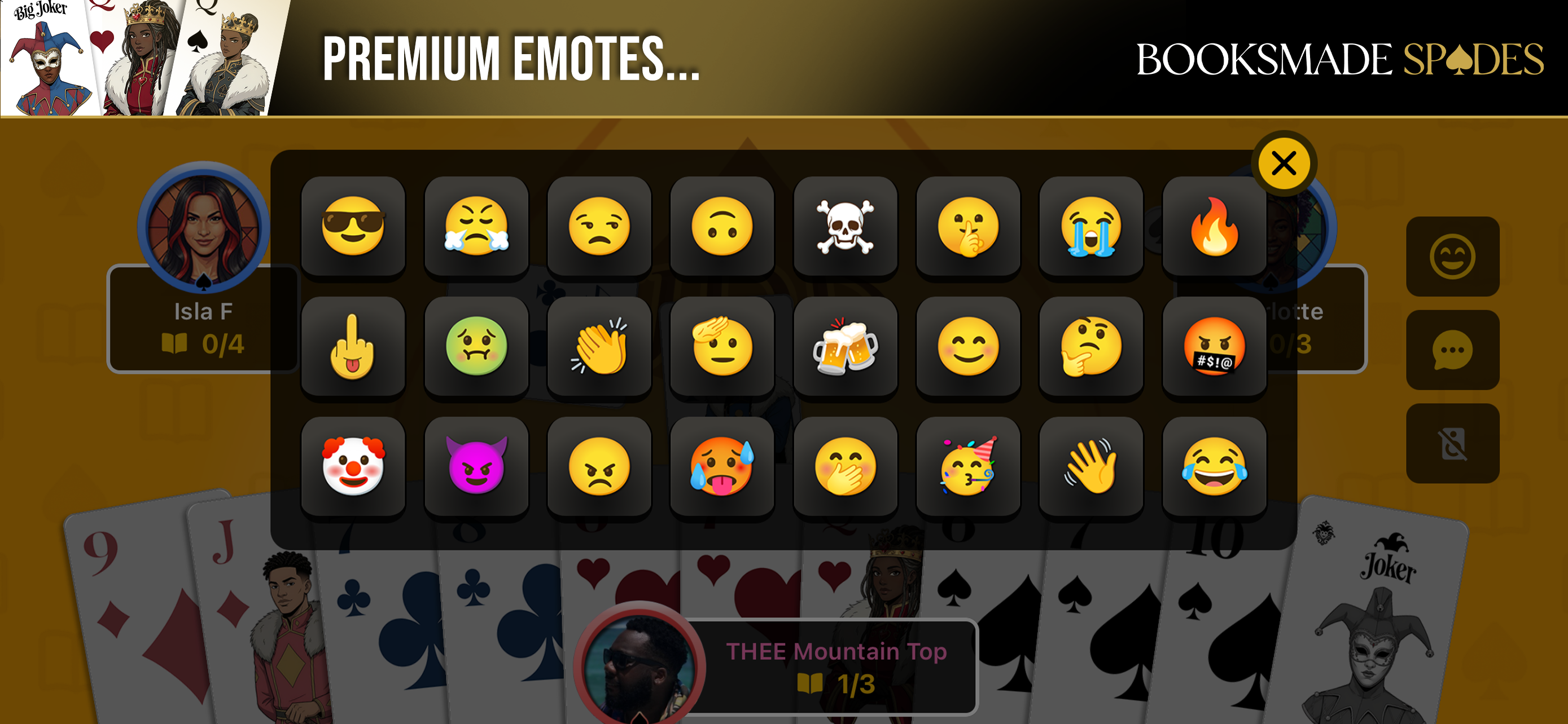 BooksMade Spades screenshot 8