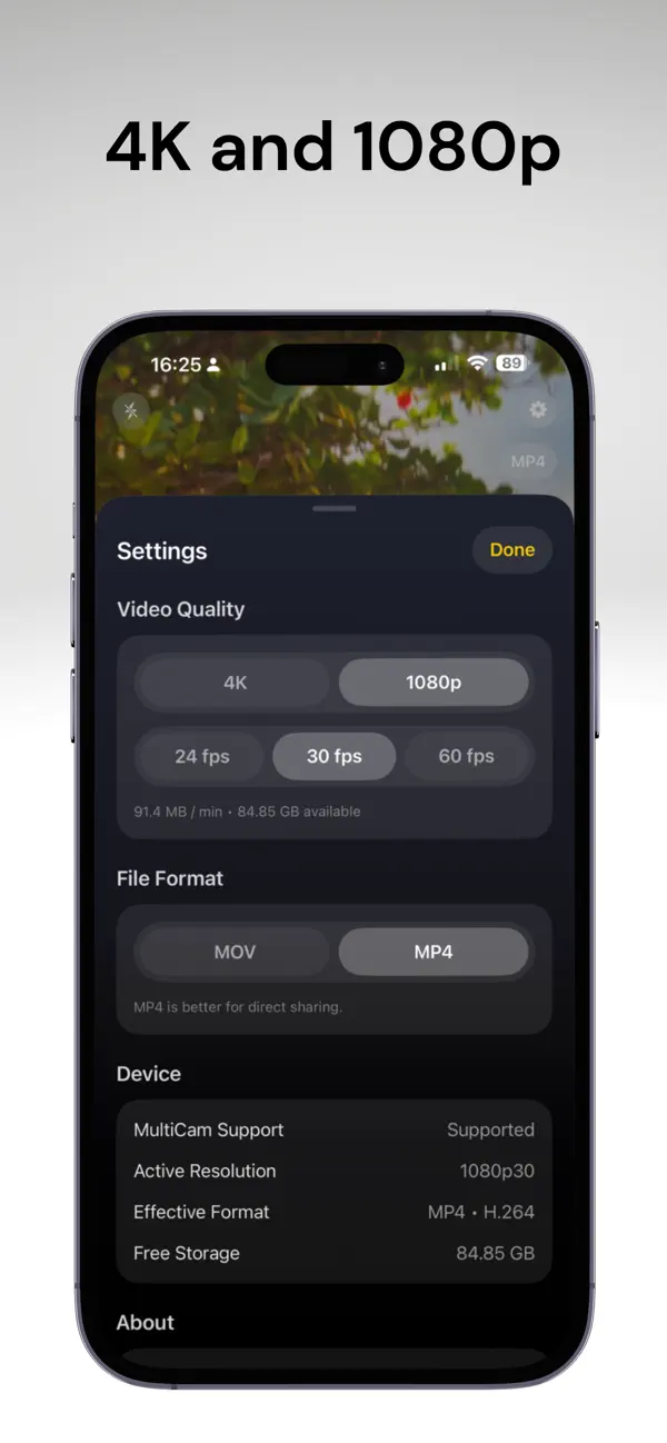 DuoLens: Dual Camera Video Screenshot 3