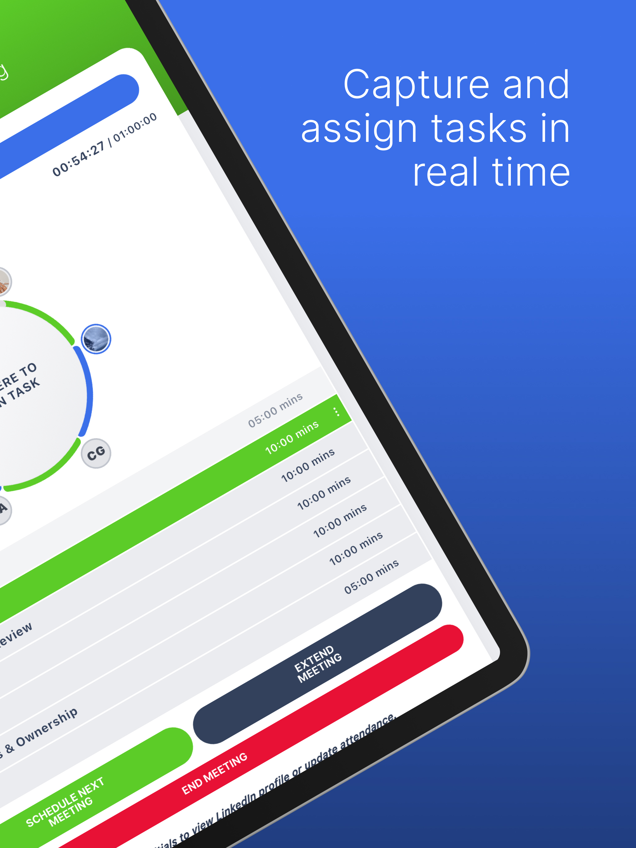 My Meetings & Tasks