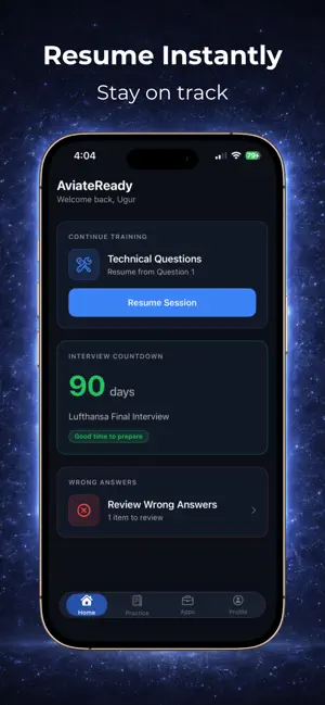 AviateReady: Pilot Interview screenshot 2