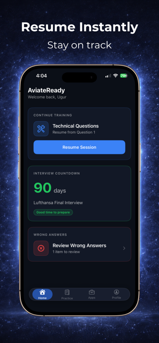 AviateReady: Pilot Interview Screenshot 2 of 5