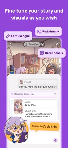 WhatIf: Create Anime Stories Screenshot 4 of 5