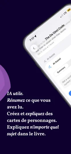Capture d'écran de Suivi De Livres IA : Bookly sur iPhone 3