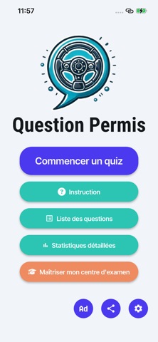 Question Permis iPhone screenshot 1