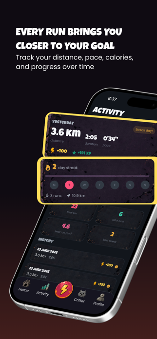 Cardio Critters App Screenshot 2 of 5