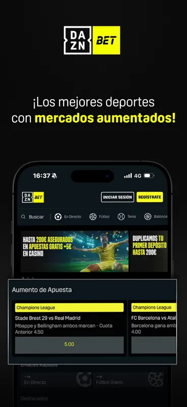 DAZN Bet: Apuestas Deportivas screenshot 4 of 6