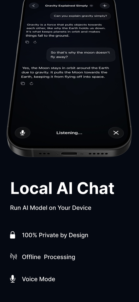 Local AI Chat - Locra screenshot 1