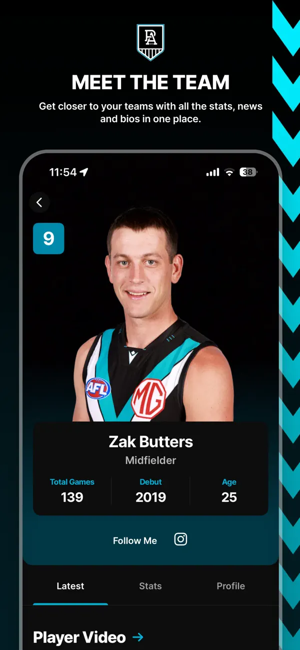Screenshot #3 pour Port Adelaide Official App