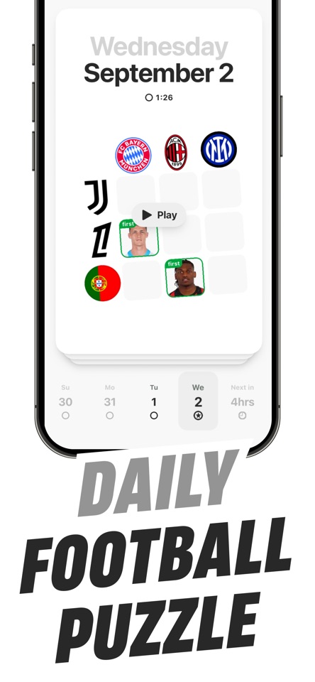 Kickgrid: Soccer Grid Quiz screenshot 1