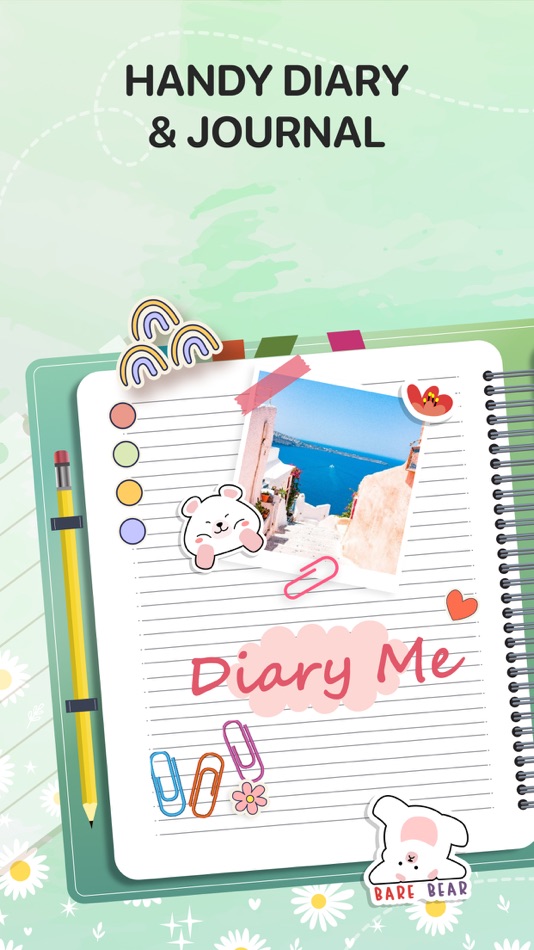 #1. Diary With Password: Diary Me (iOS) 由: GODHITECH JSC