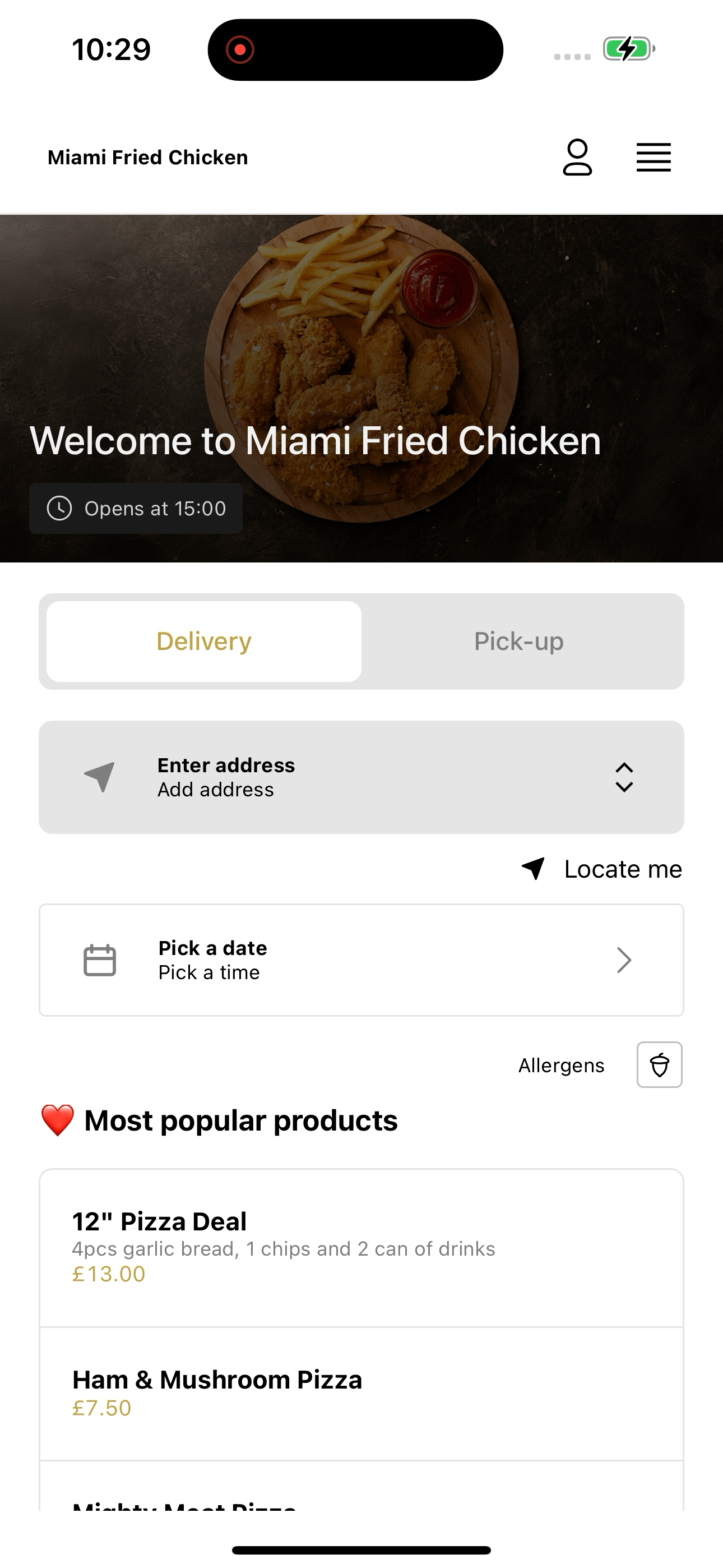 Miami Fried Chicken UK screenshot 3