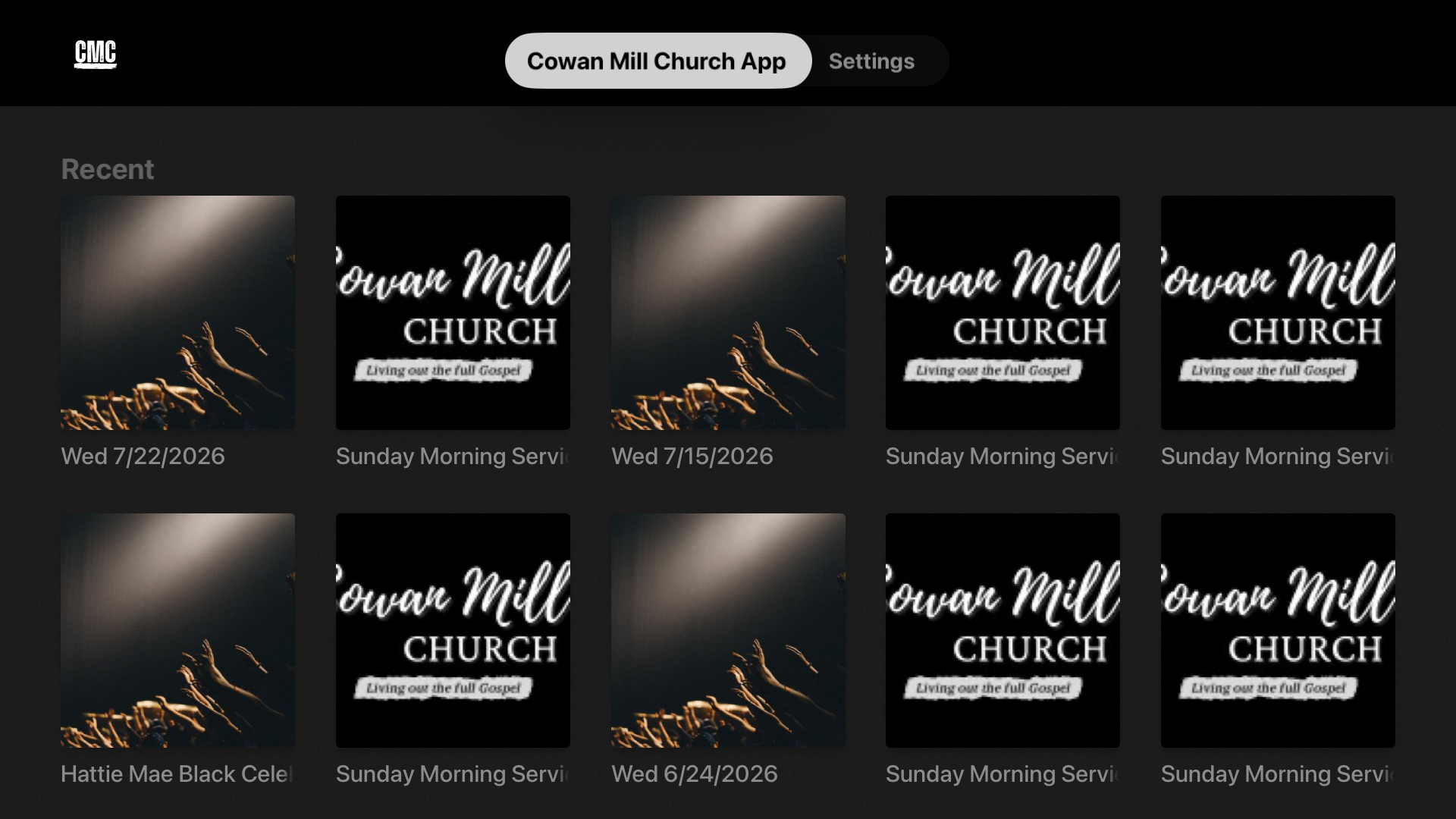 Cowan Mill Church App screenshot 7