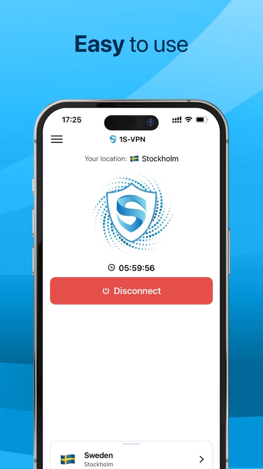 #4. 1S VPN- Secure Unlimited Proxy (iOS) بواسطة: 1S VPN Free