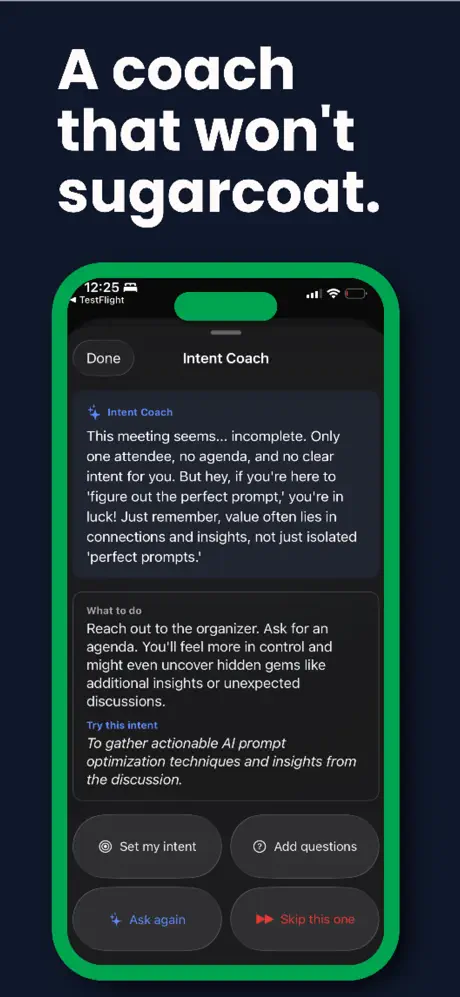 Intent - 商务日历  - 会前准备应用截图