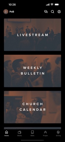 Pentecostals of Bourbon app screenshot