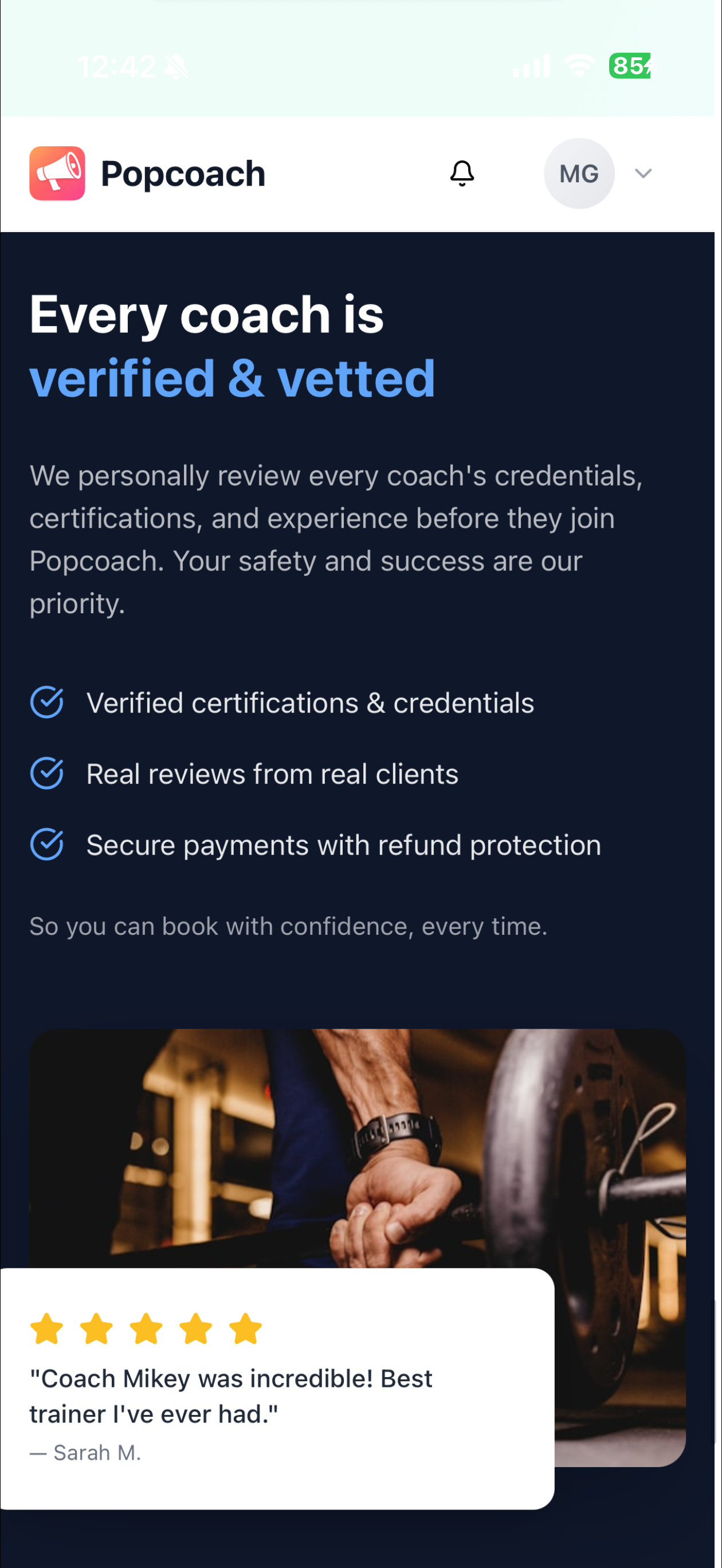 Popcoach screenshot 5