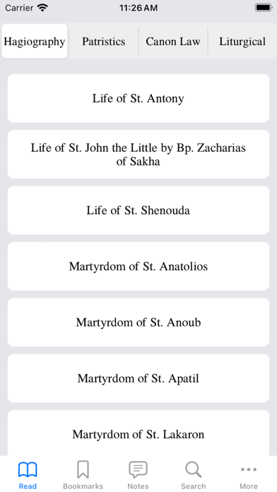 Screenshot #1 pour Coptic Literature