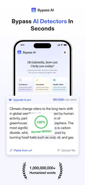BypassAI: Humanizer & Detector screenshot 1