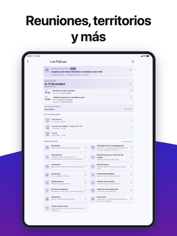 Asistente de Ministerio 2 iPad screenshot 7