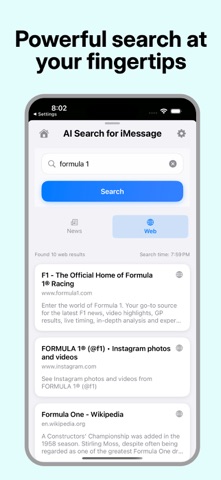 AI Search for iMessage Screenshot 4 of 4