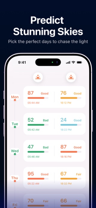 Sunrise & Sunset Tracker Screenshot 3 of 8