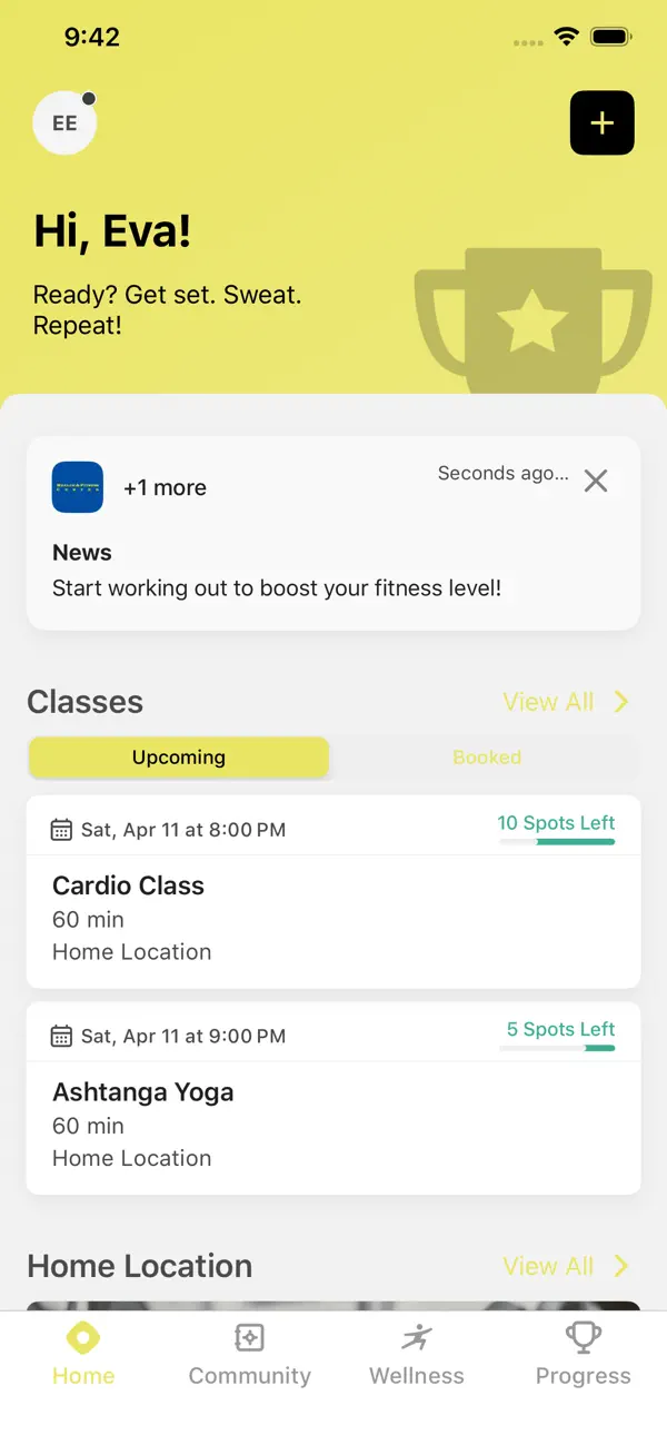 Screenshot #2 pour Health & Fitness Center