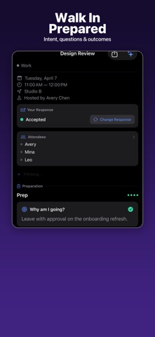 Intent - AI Meeting Prep Screenshot 2 of 7