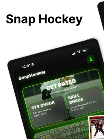 SnapHockey iPad screenshot