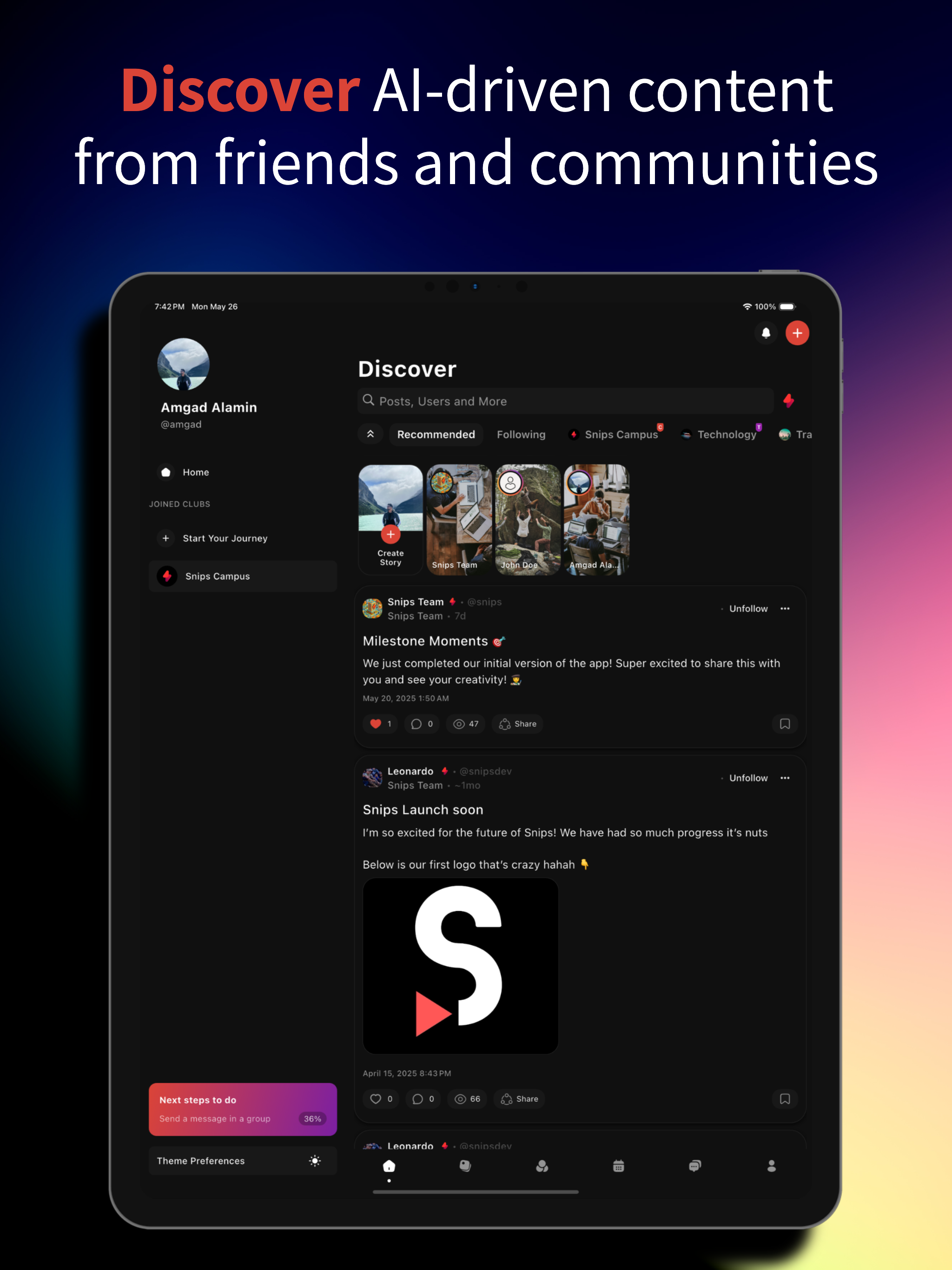 Snips - Community Builder screenshot 9
