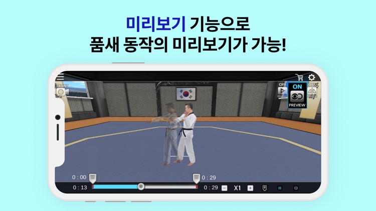 태권도 품새 마스터