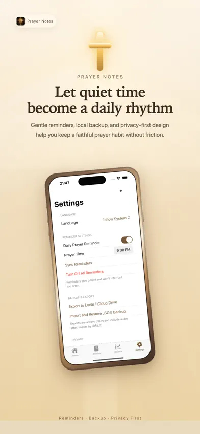 PrayerNotes: Prayer Journal screenshot 4