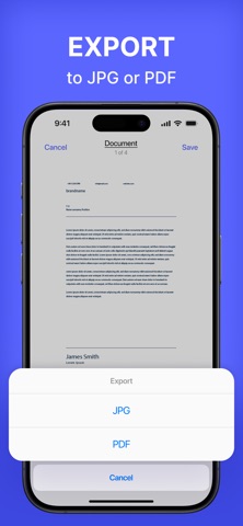 Scan to PDF & Document Scanner iPhone screenshot 8