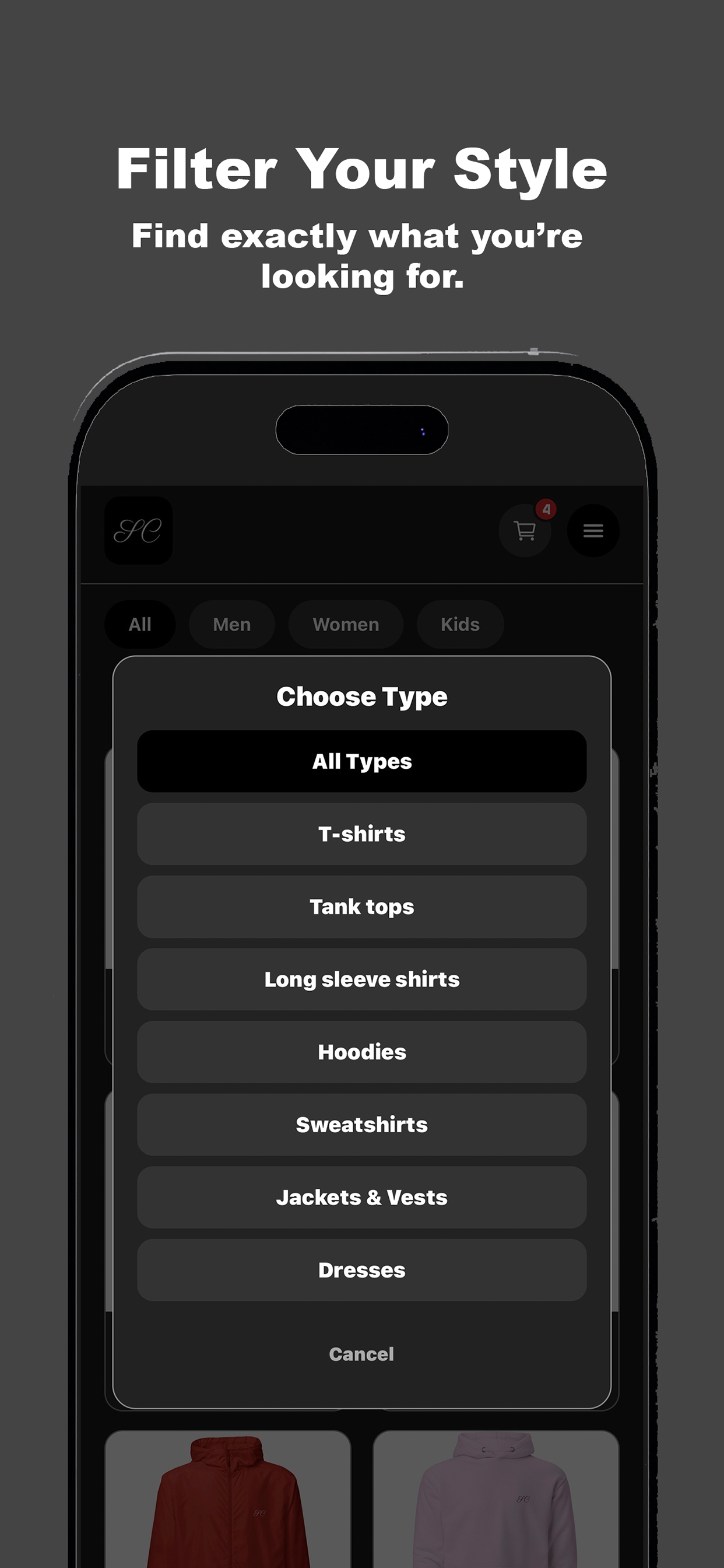 Shirts Code