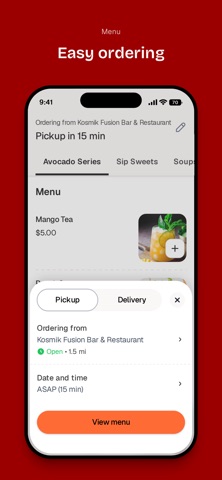 Kosmik Fusion Restaurant Screenshot 3 of 6