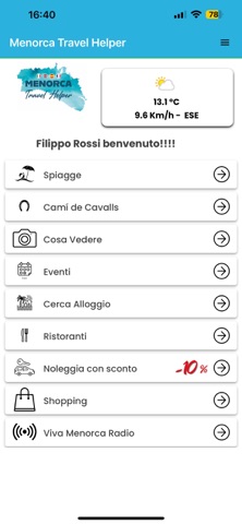Menorca Travel Helper screenshot