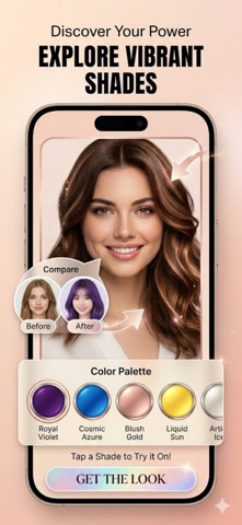 AI Hair Style Changer: Try On iPhone screenshot