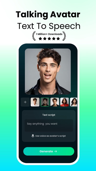 DreamFace: AI Video Generator Screenshot