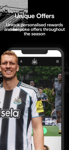 Official Newcastle United App screenshot